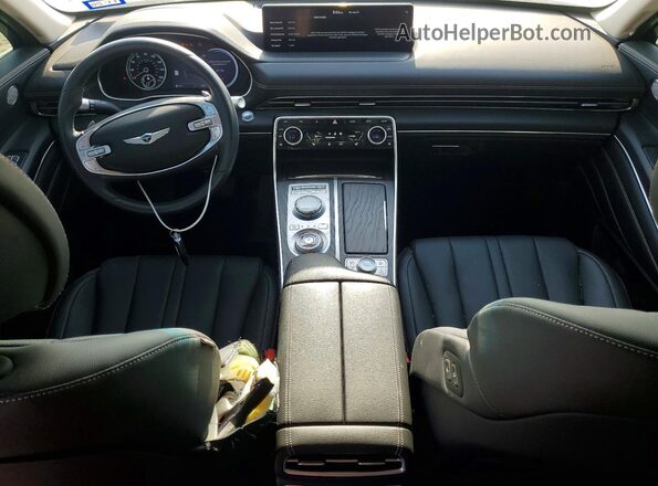 KMUHBDSB5RU177567 2024 GENESIS GV80 Silver Առջևի վահանակի տեսք