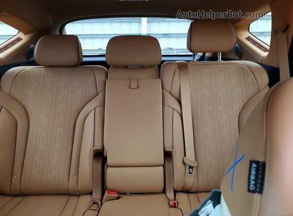 KMUHBDSB7RU155246 2024 GENESIS GV80 Blue Вид задніх сидінь