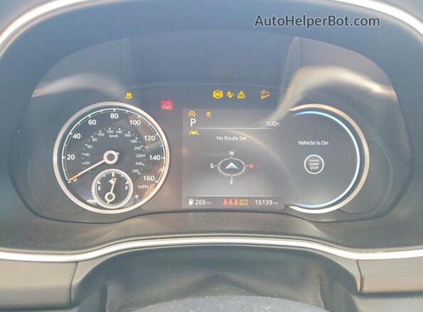KMUHBDSB7RU168577 2024 GENESIS GV80 Black Instrument cluster view