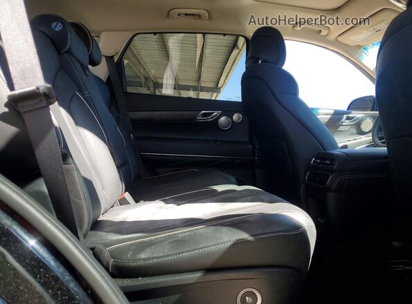 KMUHBDSB7RU168577 2024 GENESIS GV80 Black Rear seats view