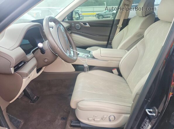 KMUHBDSB8RU198199 2024 GENESIS GV80 Black Вид салону спереду