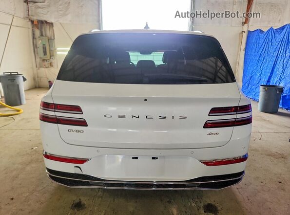 KMUHCESB0TU303697 2026 GENESIS GV80 Белый Вид сзади