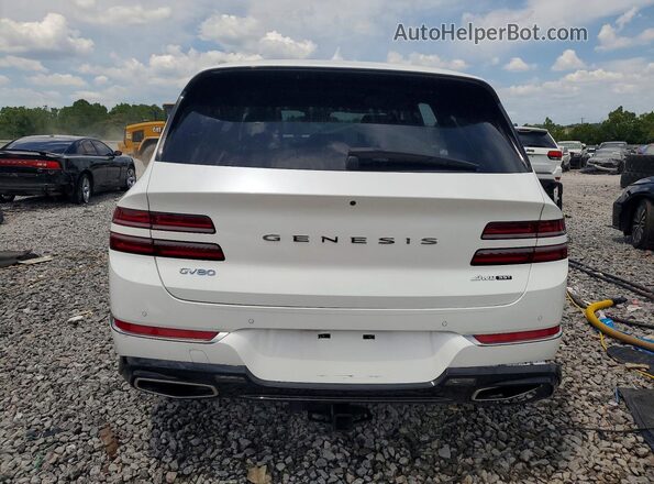 KMUHCESC2RU185346 2024 GENESIS GV80 White Rear view