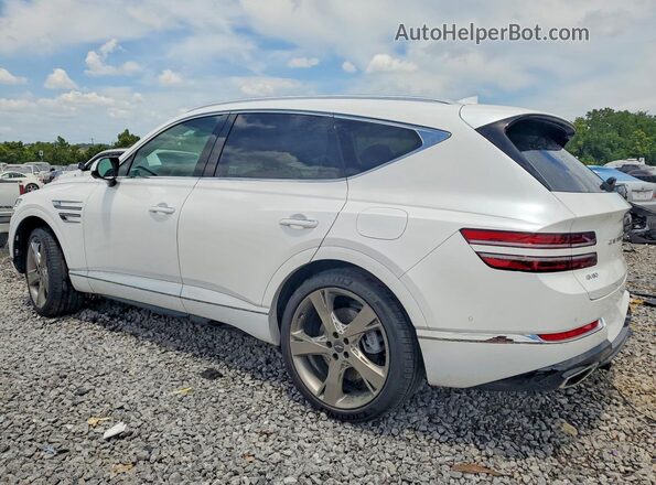 KMUHCESC2RU185346 2024 GENESIS GV80 White Rear left