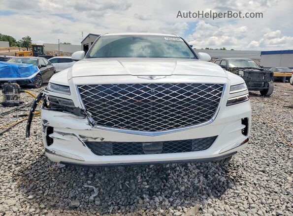 KMUHCESC2RU185346 2024 GENESIS GV80 White Front view