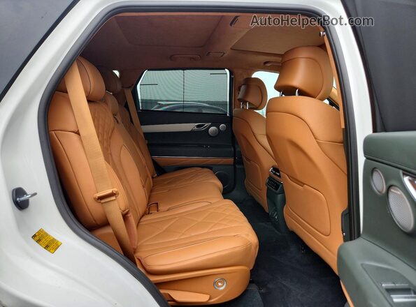 KMUHCESC2TU303970 2026 GENESIS GV80 White Սալոնի հետևի տեսք
