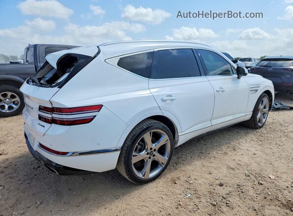 KMUHCESC3MU031804 2021 GENESIS GV80 White Trasero derecho