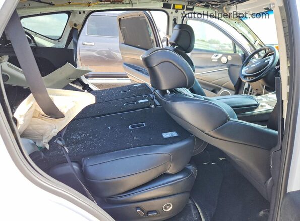 KMUHCESC3MU031804 2021 GENESIS GV80 White Vista interior trasera
