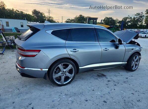 KMUHCESC3MU072143 2021 GENESIS GV80 Silver უკანა მარჯვენა