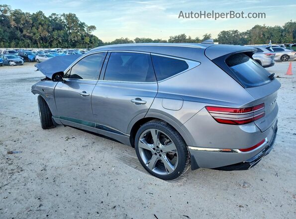 KMUHCESC3MU072143 2021 GENESIS GV80 Silver უკანა მარცხენა