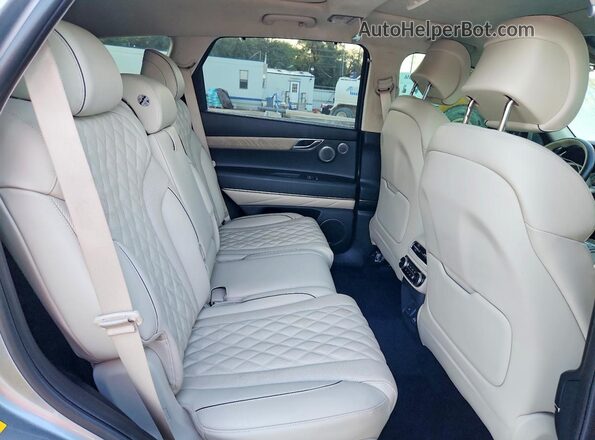 KMUHCESC3MU072143 2021 GENESIS GV80 Silver უკანა სალონის ხედი
