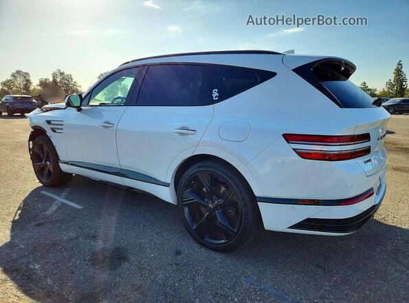 KMUHCESC4TU306076 2026 GENESIS GV80 White უკანა მარცხენა