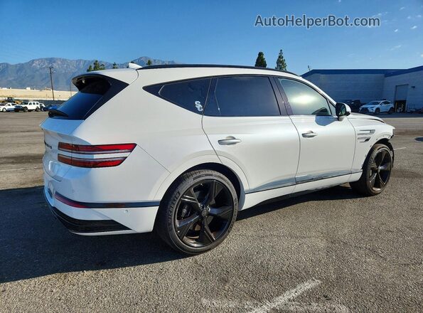 KMUHCESC4TU306076 2026 GENESIS GV80 White უკანა მარჯვენა