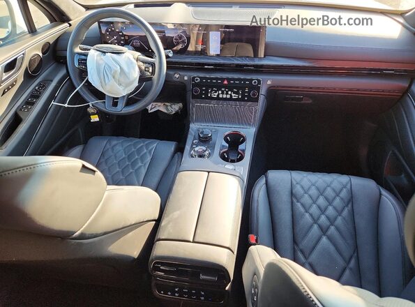 KMUHCESC4TU306076 2026 GENESIS GV80 White წინა პანელის ხედი