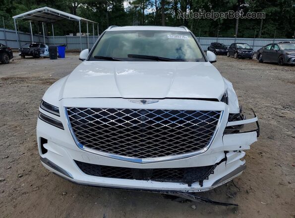 KMUHCESC6PU143422 2023 GENESIS GV80 White Вид спереду