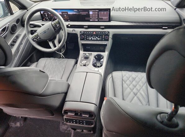 KMUHCESC8TU314309 2026 GENESIS GV80 Черный Вид панели приборов