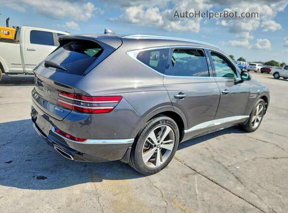 KMUHCESC9NU094715 2022 GENESIS GV80 Gray Trasero derecho