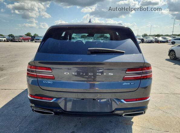 KMUHCESC9NU094715 2022 GENESIS GV80 Gray Vista trasera