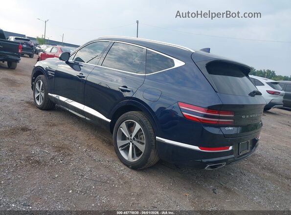 KMUHCESCXMU053668 2021 GENESIS GV80 Blue უკანა მარცხენა