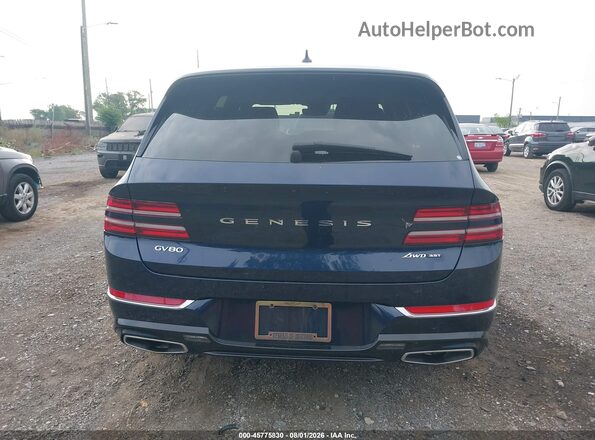KMUHCESCXMU053668 2021 GENESIS GV80 Blue 