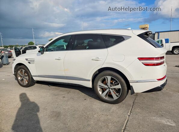 KMUHCESCXMU071054 2021 GENESIS GV80 White Rear left
