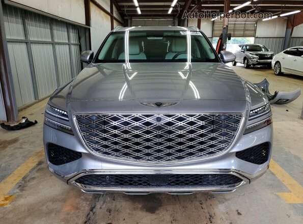 KMUHEESC9SU254386 2025 GENESIS GV80 Gray Front view
