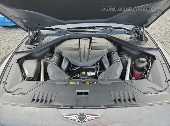 KMUHEESCXSU230260 2025 GENESIS GV80 Black Rear interior view