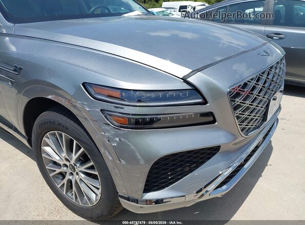 KMUHFESB0TU348551 2026 GENESIS GV80 Silver Դիմացի տեսք