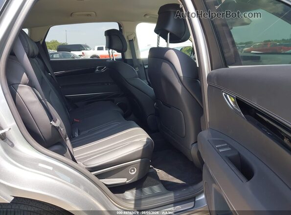 KMUHFESB0TU348551 2026 GENESIS GV80 Silver VIN կոդի պիտակի տեսք