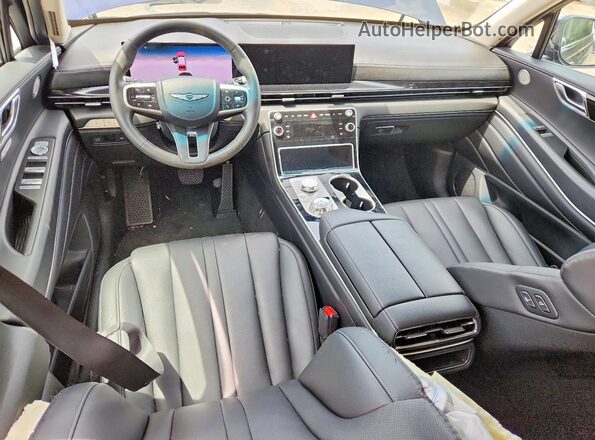 KMUHFESB1SU242026 2025 GENESIS GV80 Blue Dashboard view