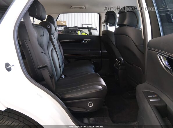 KMUHFESB1SU259165 2025 GENESIS GV80 White VIN կոդի պիտակի տեսք
