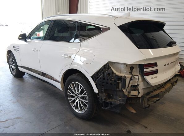 KMUHFESB1SU259165 2025 GENESIS GV80 White Հետևի ձախ