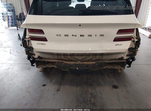 KMUHFESB1SU259165 2025 GENESIS GV80 White Դիմացի տեսք