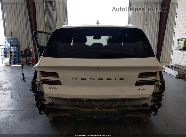 KMUHFESB1SU259165 2025 GENESIS GV80 White 