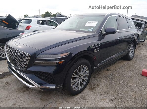 KMUHFESB3TU318542 2026 GENESIS GV80 Blue Vista tres cuartos delantera izquierda