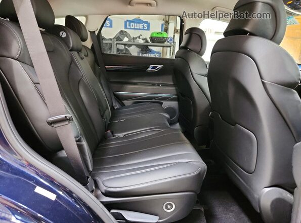 KMUHFESBXSU239089 2025 GENESIS GV80 Blue 360 interior view