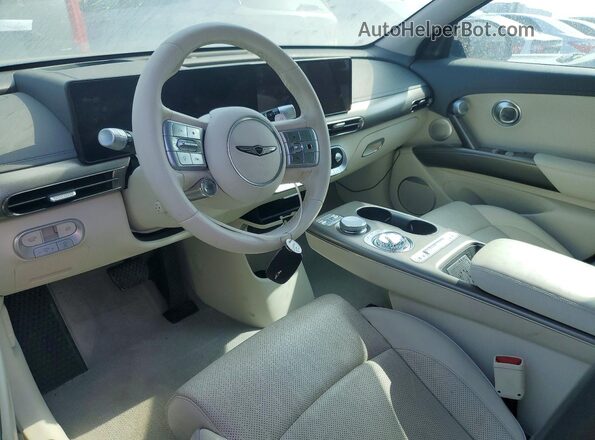 KMUKCDSC1RU020291 2024 GENESIS GV60 Black Dashboard view