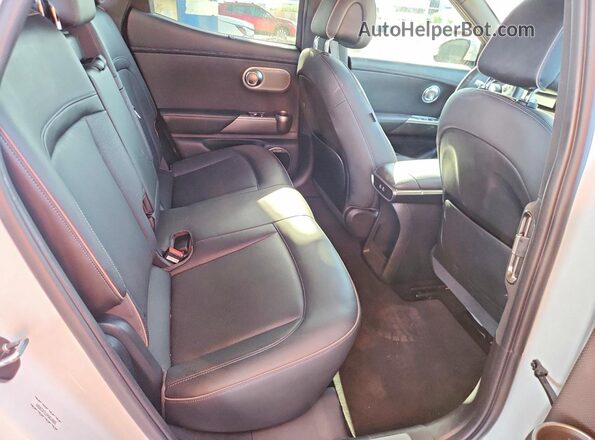 KMUKCDTC1PU014065 2023 GENESIS GV60 White უკანა სალონის ხედი