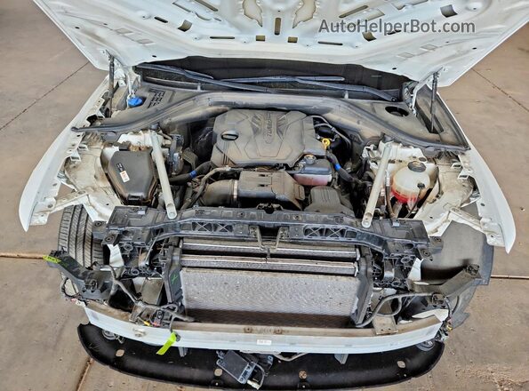 KMUMADTB4NU072643 2022 GENESIS GV70 White Engine compartment view