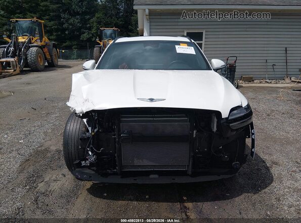 KMUMCDTC0PU133461 2023 GENESIS GV70 White Սալոնի հետևի տեսք