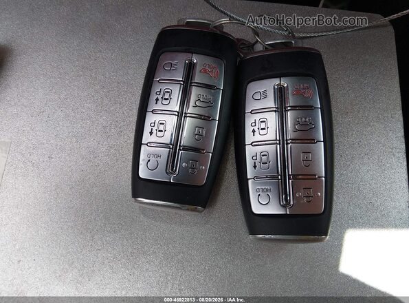 KMUMCDTC0PU133461 2023 GENESIS GV70 White Առջևի վահանակի տեսք