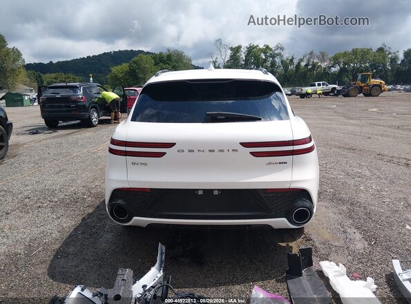 KMUMCDTC0PU133461 2023 GENESIS GV70 White 