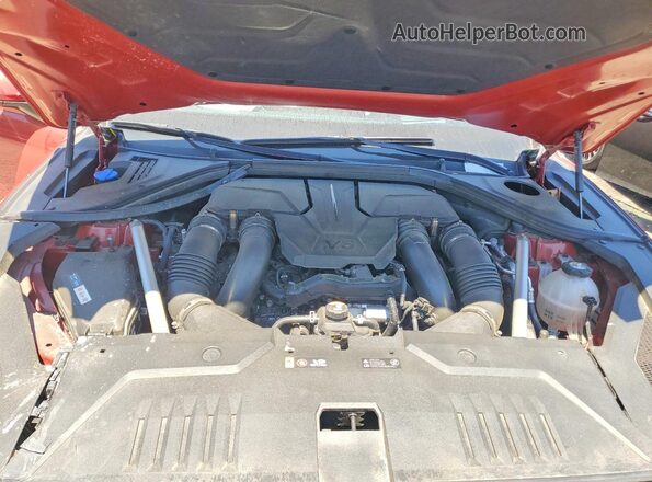 KMUMCDTC7PU115880 2023 GENESIS GV70 Red Widok wnętrza z tyłu