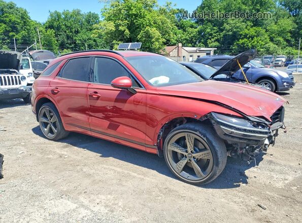 KMUMCDTC7PU115880 2023 GENESIS GV70 Red Przód prawy