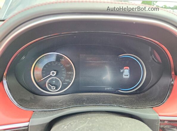KMUMCDTCXSU205470 2025 GENESIS GV70 Gray Widok zestawu wskaźników