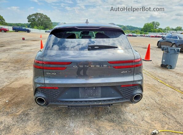 KMUMCDTCXSU205470 2025 GENESIS GV70 Gray Widok z tyłu