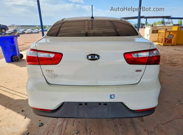 KNADM4A30H6037948 2017 KIA RIO White Vista trasera