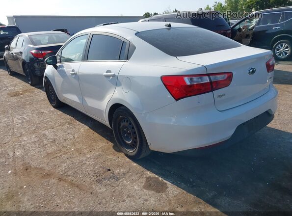 KNADM4A31G6565612 2016 KIA RIO White Tył lewy