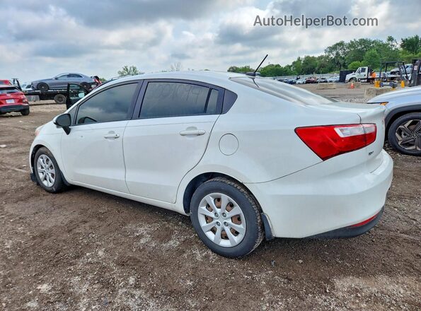 KNADM4A31G6639059 2016 KIA RIO White Tył lewy
