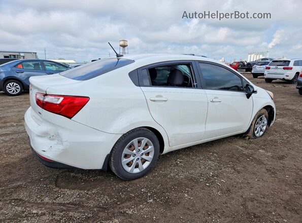 KNADM4A31G6639059 2016 KIA RIO White Tył prawy